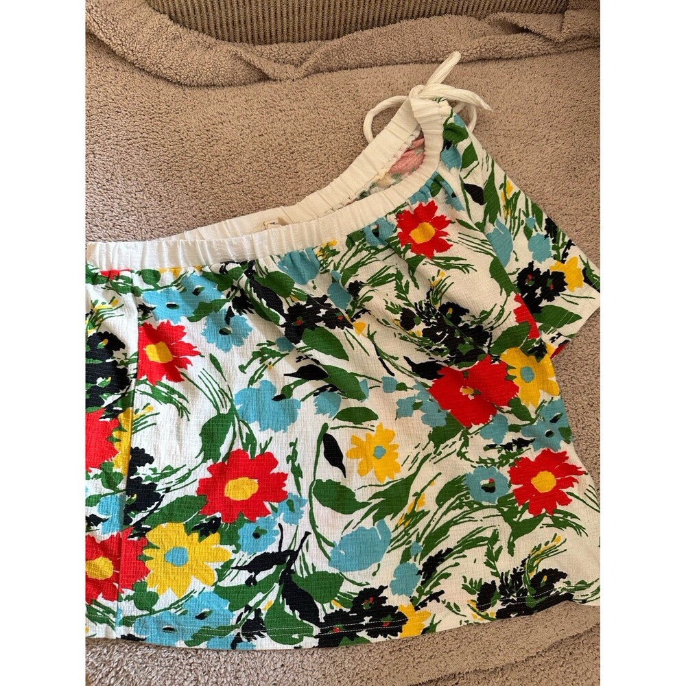 Anthropologie porridge larsa floral top